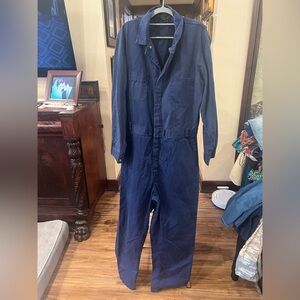 Men's Navy Blue Military Coveralls Nuclear Submarine